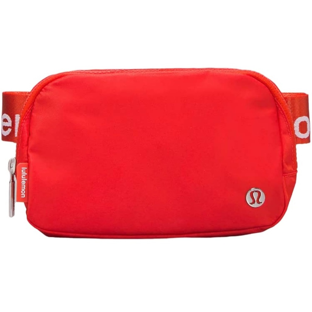 Lululemon everywhere belt bag solar orange/white